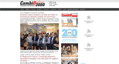 Desktop Screenshot of cambio2000.com.ar