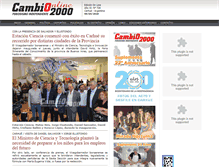 Tablet Screenshot of cambio2000.com.ar